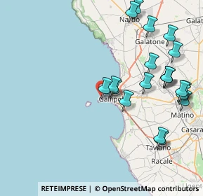 Mappa Banchina Coppola, 73014 Gallipoli LE, Italia (9.953)