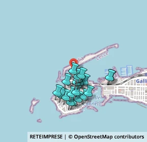 Mappa Banchina Coppola, 73014 Gallipoli LE, Italia (0.399)