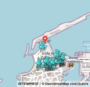 Mappa Banchina Coppola, 73014 Gallipoli LE, Italia (0.294)