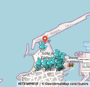 Mappa Banchina Coppola, 73014 Gallipoli LE, Italia (0.308)