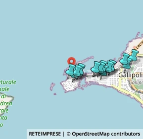 Mappa Banchina Coppola, 73014 Gallipoli LE, Italia (0.86063)