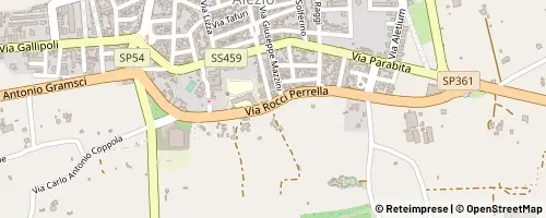 Mappa Alezio
