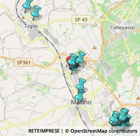Mappa Piazza Garibaldi, 73052 Parabita LE, Italia (3.2275)