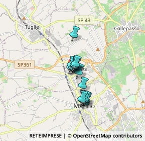 Mappa Piazza Garibaldi, 73052 Parabita LE, Italia (1.06067)