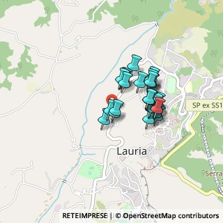 Mappa Contrada Catania, 85044 Lauria PZ, Italia (0.34889)