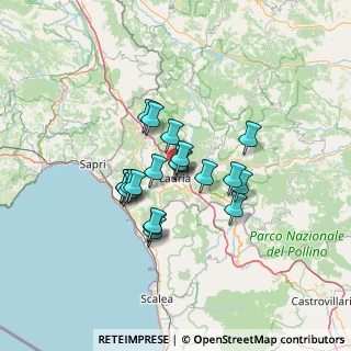 Mappa Via San Pietro Catania, 85044 Lauria PZ, Italia (10.5185)