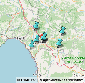 Mappa Via San Pietro Catania, 85044 Lauria PZ, Italia (7.65923)