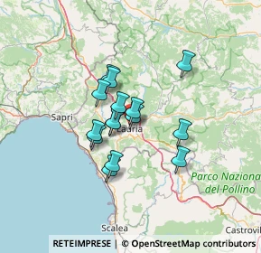 Mappa Via San Pietro Catania, 85044 Lauria PZ, Italia (10.118)