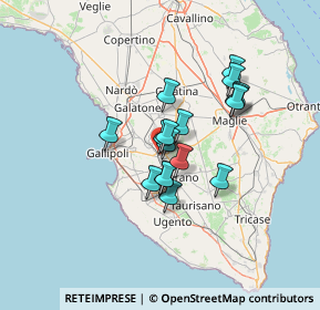 Mappa Via S. Pasquale, 73052 Parabita LE, Italia (10.37588)