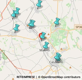 Mappa Via S. Pasquale, 73052 Parabita LE, Italia (4.56636)