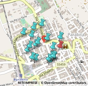 Mappa Via S. Pasquale, 73052 Parabita LE, Italia (0.203)