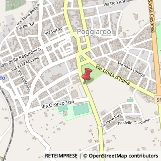 Mappa Piazza Papa Giovanni Paolo II, 1, 73037 Poggiardo, Lecce (Puglia)