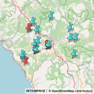 Mappa Via Fontana, 85044 Lauria PZ, Italia (7.704)