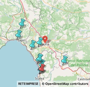 Mappa Via Fontana, 85044 Lauria PZ, Italia (18.59091)