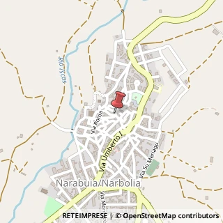 Mappa Via garibaldi 9, 09070 Narbolia, Oristano (Sardegna)