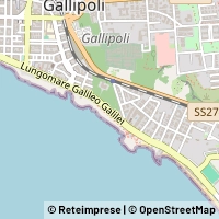 Mapa Gallipoli