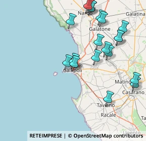 Mappa , 73014 Gallipoli LE, Italia (9.705)