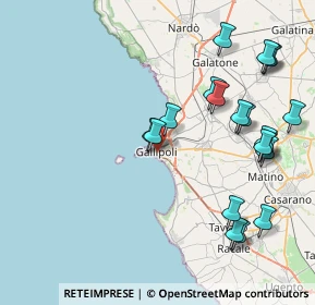 Mappa , 73014 Gallipoli LE, Italia (10.005)