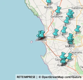 Mappa , 73014 Gallipoli LE, Italia (9.828)