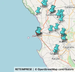 Mappa , 73014 Gallipoli LE, Italia (9.521)