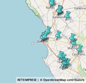 Mappa , 73014 Gallipoli LE, Italia (10.505)