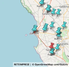 Mappa , 73014 Gallipoli LE, Italia (10.4085)