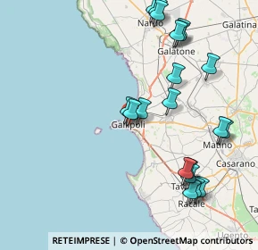 Mappa , 73014 Gallipoli LE, Italia (9.871)