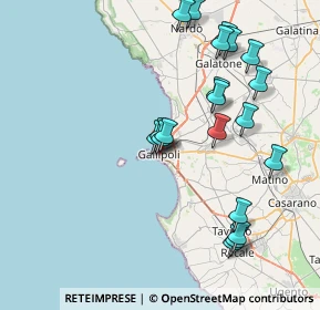 Mappa , 73014 Gallipoli LE, Italia (8.9575)