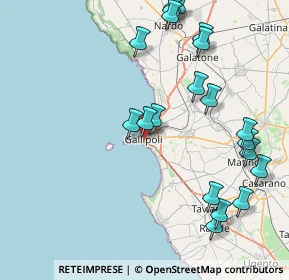 Mappa , 73014 Gallipoli LE, Italia (10.379)