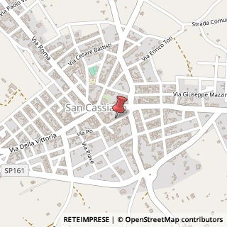 Mappa Via Crocefisso, 11, 73020 San Cassiano, Lecce (Puglia)