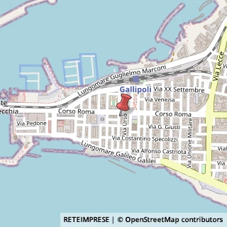 Mappa Via de Vita, 5, 73014 Gallipoli, Lecce (Puglia)