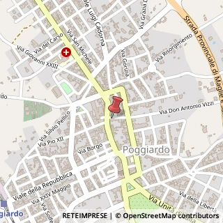 Mappa Via Sant'Antonio da Padova, 8, 73037 Poggiardo, Lecce (Puglia)