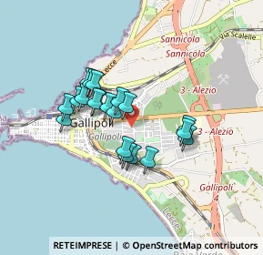 Mappa Via Carlo Goldoni, 73014 Gallipoli LE, Italia (0.736)