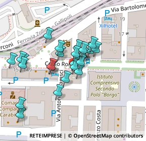 Mappa Via Cavallotti, 73014 Gallipoli LE, Italia (0.032)