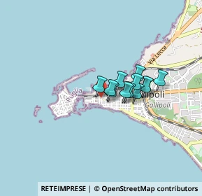 Mappa Via Cavallotti, 73014 Gallipoli LE, Italia (0.55917)