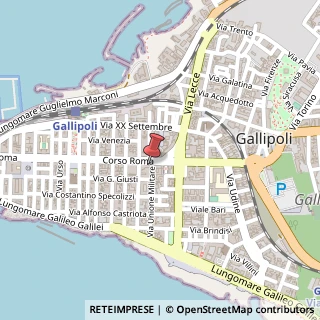 Mappa 73014 Gallipoli LE, Italia, 73014 Gallipoli, Lecce (Puglia)