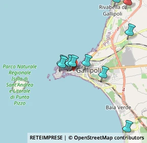 Mappa Via Petrelli, 73014 Gallipoli LE, Italia (2.01636)