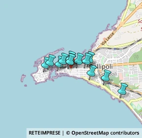 Mappa Via Petrelli, 73014 Gallipoli LE, Italia (0.53846)