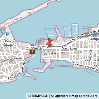 Mappa Corso Roma, 219, 73014 Gallipoli, Lecce (Puglia)
