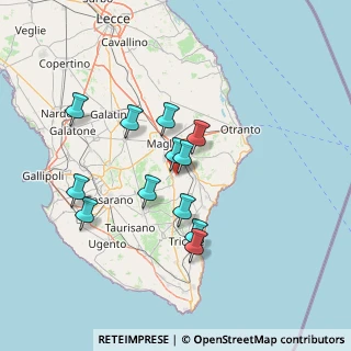 Mappa 73020 San Cassiano LE, Italia (13.16)