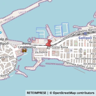 Mappa Via Quartini, 5, 73014 Gallipoli, Lecce (Puglia)