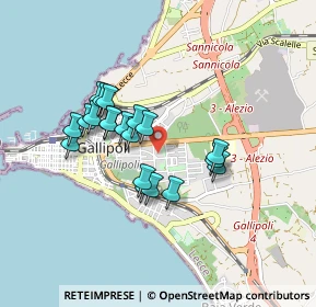 Mappa Via G. da Gallipoli, 73014 Gallipoli LE, Italia (0.7785)