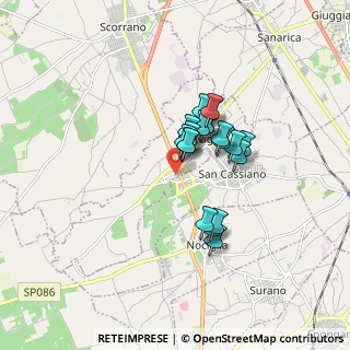 Mappa Via Marco Biagi, 73020 Botrugno LE, Italia (1.28)