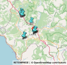 Mappa Contrada S. Paolo, 85044 Lauria PZ, Italia (5.85267)