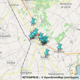Mappa ENI Station pv.58036 Circonvallazione, 73037 Poggiardo LE, Italia (1.05)