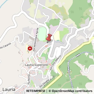 Mappa Via Rocco Scotellaro, 28, 85044 Lauria, Potenza (Basilicata)