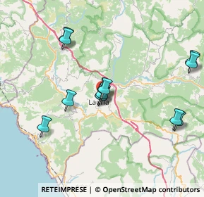 Mappa Via Rocco Scotellaro, 85044 Lauria PZ, Italia (7.71)