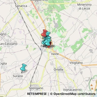 Mappa Via Alcide De Gasperi, 73037 Poggiardo LE, Italia (0.76818)