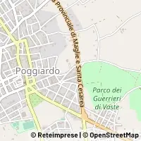 Mapa Poggiardo