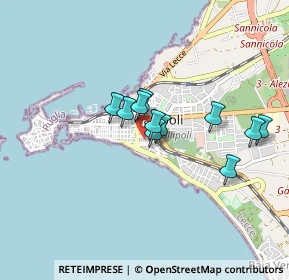 Mappa Via Brindisi, 73014 Gallipoli LE, Italia (0.67545)